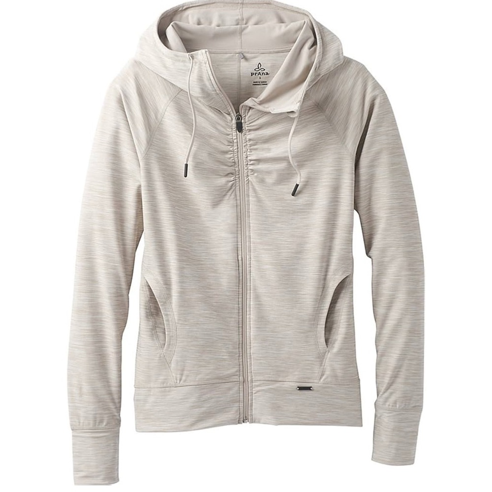 Prana Women's Camelia Zip Hoodie, Jute